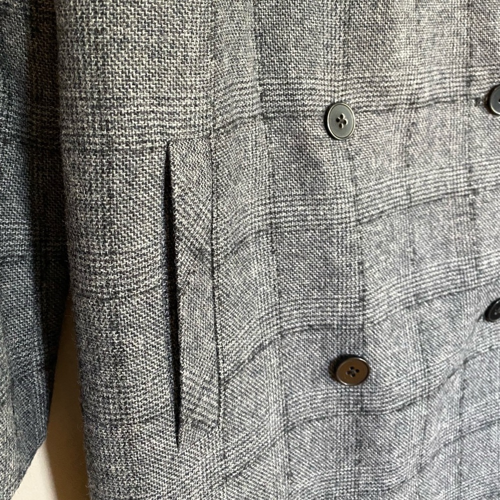 NWT Frank & Oak Wool Double Breasted Oversized Jacket / Blazer Size XS - Picture 7 of 11